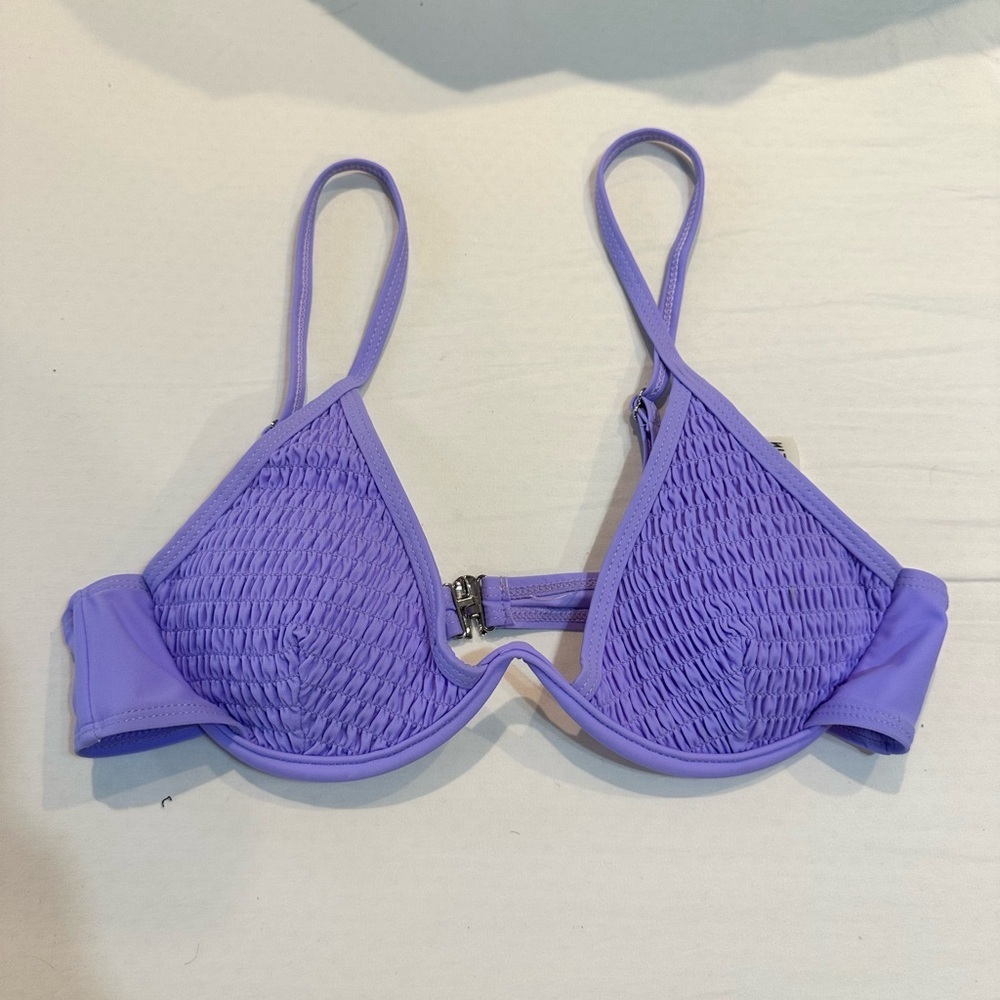 Women's Purple Bikini Top